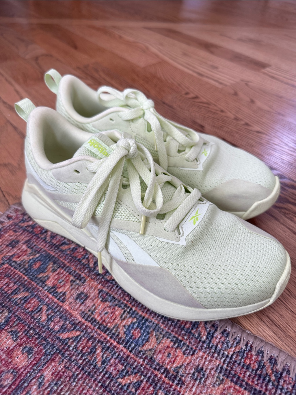 Reebok Nanoflex Bright Green Training Sneakers